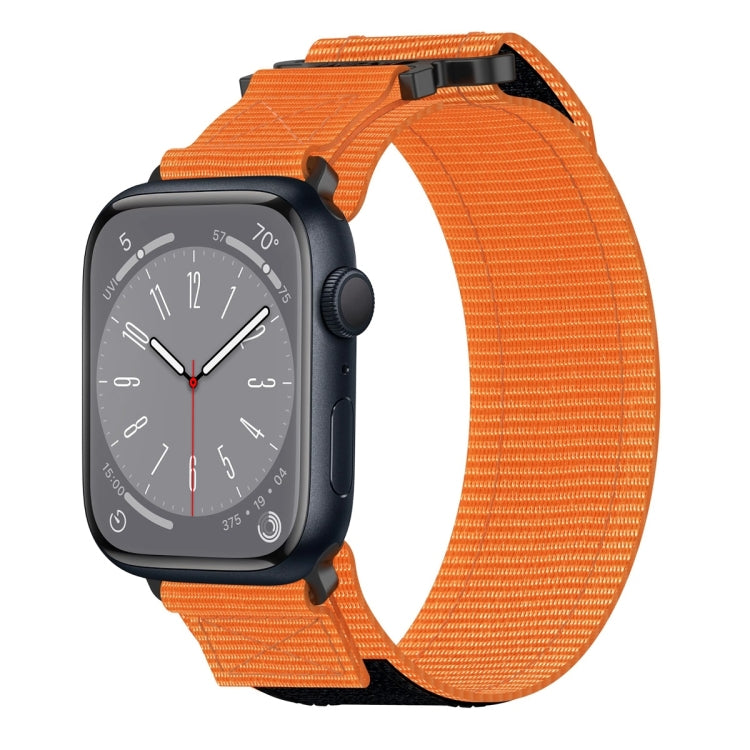 Nylon Hook And Loop Fastener Watch Band, For Apple Watch Series 8 45mm, For Apple Watch SE 2022 40mm, For Apple Watch SE 2022 44mm, For Apple Watch Series 7 41mm, For Apple Watch Series 7 45mm, For Apple Watch SE 40mm, For Apple Watch SE 44mm