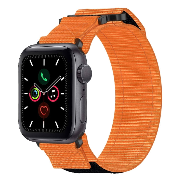 Nylon Hook And Loop Fastener Watch Band, For Apple Watch Series 5 44mm, For Apple Watch Series 5 40mm, For Apple Watch Series 4 44mm, For Apple Watch Series 4 40mm, For Apple Watch Series 3 38mm, For Apple Watch Series 3 42mm