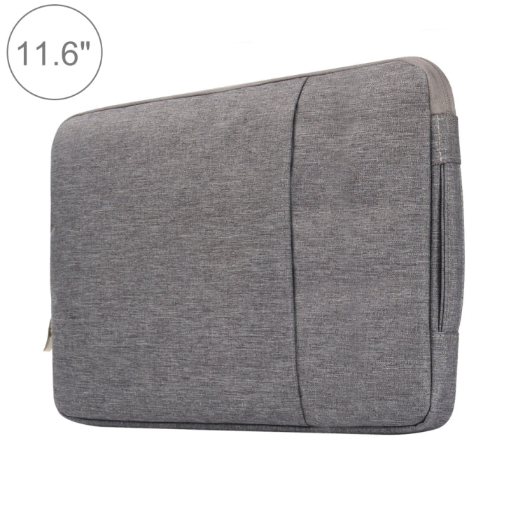 11.6 inch Universal Fashion Soft Laptop Denim Bags Portable Zipper Notebook Laptop Case Pouch for MacBook Air, Lenovo and other Laptops, Size: 32.2x21.8x2cm, 11.6 inch Purple, 11.6 inch Magenta, 11.6 inch Blue, 11.6 inch Grey, 11.6 inch Dark Blue