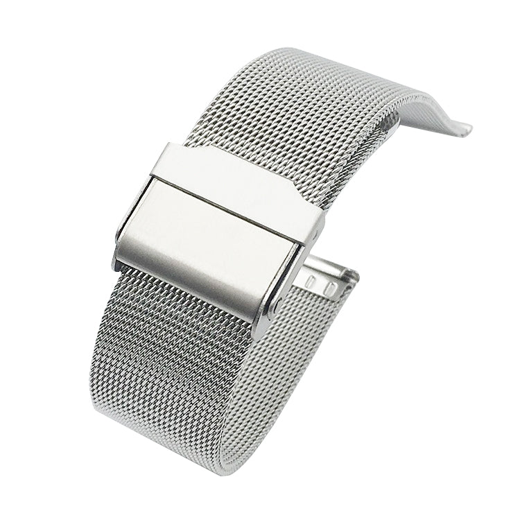 Stainless Steel Milan Double Insurance Buckle Watch Strap, For Huawei Watch GT 3 46MM, For Huawei Watch GT Runner, For Huawei Watch 3, For Huawei Watch 3 Pro, For Huawei Watch GT 2 Pro, For Huawei Watch GT 2e, For Huawei Watch GT 46mm
