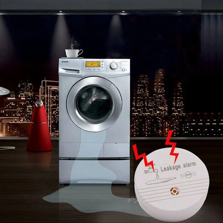 360 Degrees Water Leak Detector Sensor 85dB Volume Water Leakage Alarm for Home Kitchen, Toilet, Floor - Trustpick