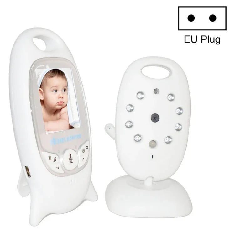 Moniteur bébé portable sans fil VB601 avec écran LCD de 2,0 pouces, compatible communication bidirectionnelle, vision nocturne, VB601