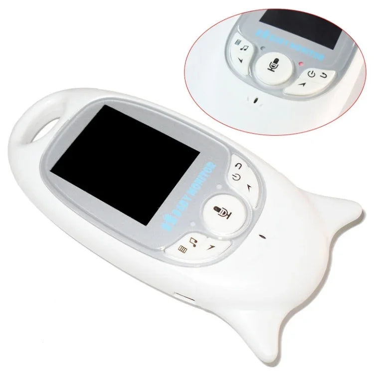 Moniteur bébé portable sans fil VB601 avec écran LCD de 2,0 pouces, compatible communication bidirectionnelle, vision nocturne, VB601