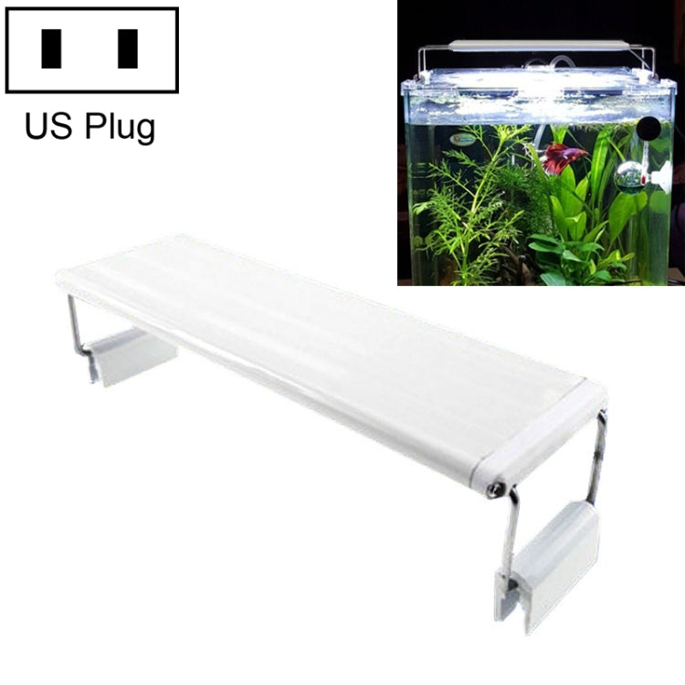 XY-60K Support LED Aquatique à Trois Rangées pour Aquarium en Verre, Prise US, XY-60K Trois Rangées