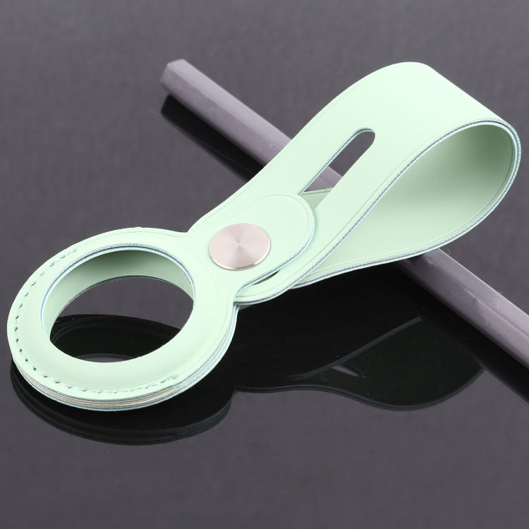 Housse de protection anti-rayures en polyuréthane avec boucle de suspension pour AirTag 2e génération / AirTag 1re génération