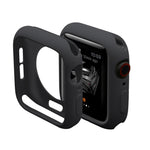 ENKAY Hat-Prince Coque de protection semi-habillée en TPU 2 en 1 + protecteur d'écran HD incurvé en PET 3D pour Apple Watch Series 6 / 5 / 4 / SE3 / 2 / 1 40mm, 40mm