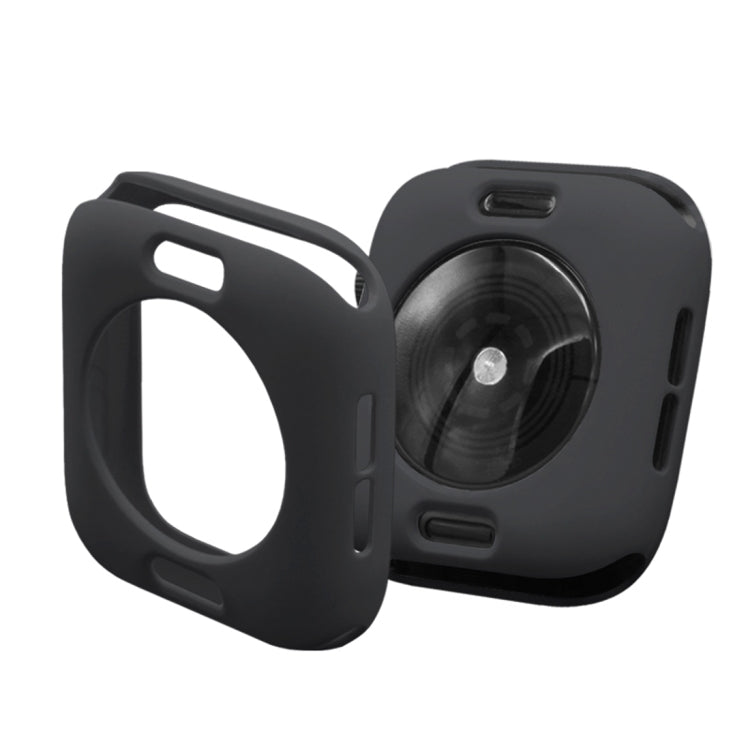 ENKAY Hat-Prince Coque de protection semi-habillée en TPU 2 en 1 + protecteur d'écran HD incurvé en PET 3D pour Apple Watch Series 6 / 5 / 4 / SE3 / 2 / 1 40mm, 40mm