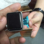 Bracelet de montre en acier inoxydable 42 mm pour Apple Watch