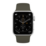 Pour bracelet de montre en silicone style simple et élégant Apple Watch Series 3 & 2 & 1 38mm, pour 38mm