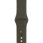 Pour bracelet de montre en silicone style simple et élégant Apple Watch Series 3 & 2 & 1 38mm, pour 38mm