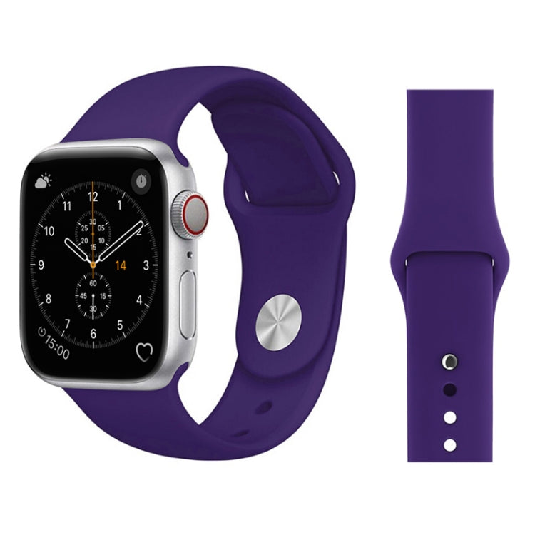 Pour bracelet de montre en silicone style simple et élégant Apple Watch Series 3 & 2 & 1 38mm, pour 38mm