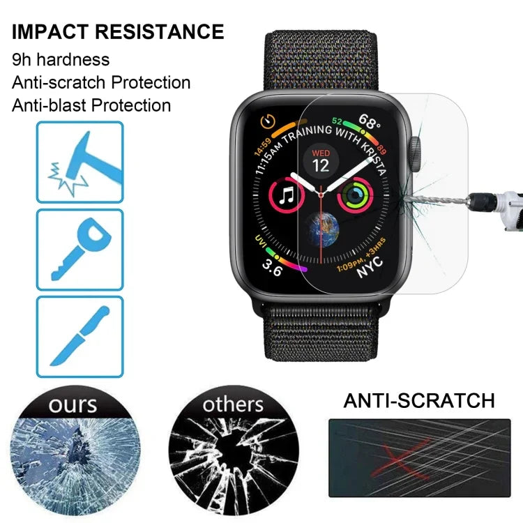 Protecteur d'écran HD incurvé ENKAY Hat-Prince 3D plein écran en PET pour Apple Watch Series 6 / 5 / 4 / Watch SE 40mm, pour Apple Watch Series 6 / 5 / 4 / Watch SE 40mm