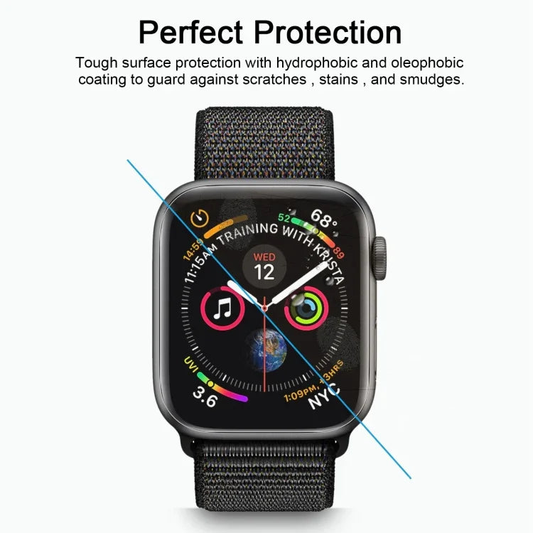 Protecteur d'écran HD incurvé ENKAY Hat-Prince 3D plein écran en PET pour Apple Watch Series 6 / 5 / 4 / Watch SE 40mm, pour Apple Watch Series 6 / 5 / 4 / Watch SE 40mm