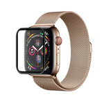 2 PCS ENKAY Hat-Prince PET plein écran 3D + PET de galvanoplastie plein écran 3D incurvé par flexion à chaud Protecteur d'écran HD pour Apple Watch Series 6 / 5 / 4 / Watch SE 44mm, Pour Apple Watch Series 6 / 5 / 4 / Watch SE 44mm