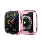 Coque de protection intégrale en TPU plaqué pour Apple Watch Series 6 / 5 / 4 / Watch SE 40mm, pour Series 5 & 4 40mm, pour Apple Watch Series 6 / 5 / 4 / Watch SE 40mm