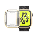 Coque de protection intégrale en TPU plaqué pour Apple Watch Series 6 / 5 / 4 / Watch SE 40mm, pour Series 5 & 4 40mm, pour Apple Watch Series 6 / 5 / 4 / Watch SE 40mm