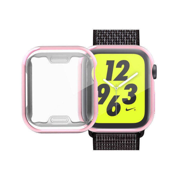 Coque de protection intégrale en TPU plaqué pour Apple Watch Series 6 / 5 / 4 / Watch SE 44mm, pour Apple Watch Series 6 / 5 / 4 / Watch SE 44mm