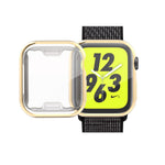 Coque de protection intégrale en TPU plaqué pour Apple Watch Series 6 / 5 / 4 / Watch SE 44mm, pour Apple Watch Series 6 / 5 / 4 / Watch SE 44mm