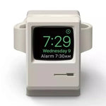 Station de charge rétro en gel de silice pour Apple Watch