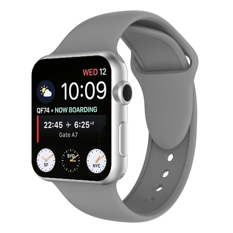 Bracelet de montre en silicone à double rivets pour Apple Watch Series 3 et 2 et 1 42mm, Apple Watch 42mm