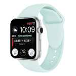 Bracelet de montre en silicone à double rivets pour Apple Watch Series 3 et 2 et 1 42mm, Apple Watch 42mm