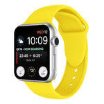 Bracelet de montre en silicone à double rivets pour Apple Watch Series 3 et 2 et 1 42mm, Apple Watch 42mm