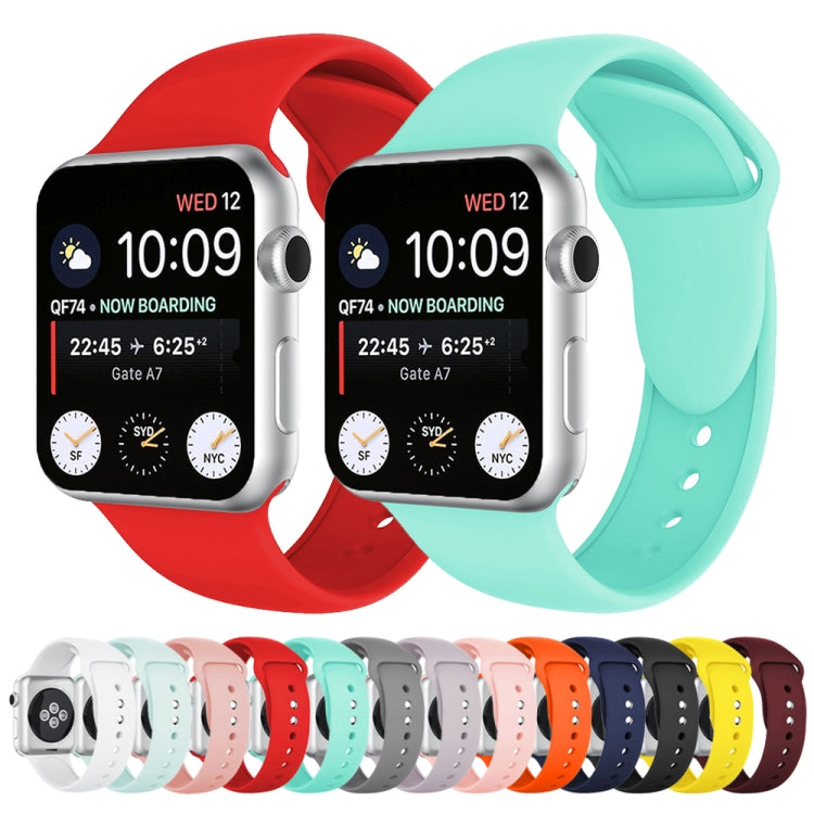 Bracelet de montre en silicone à double rivets pour Apple Watch Series 3 et 2 et 1 42mm, Apple Watch 42mm