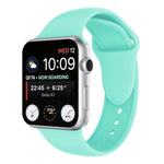 Bracelet de montre en silicone à double rivet pour Apple Watch Series 3 et 2 et 1 38mm, Apple Watch 38mm