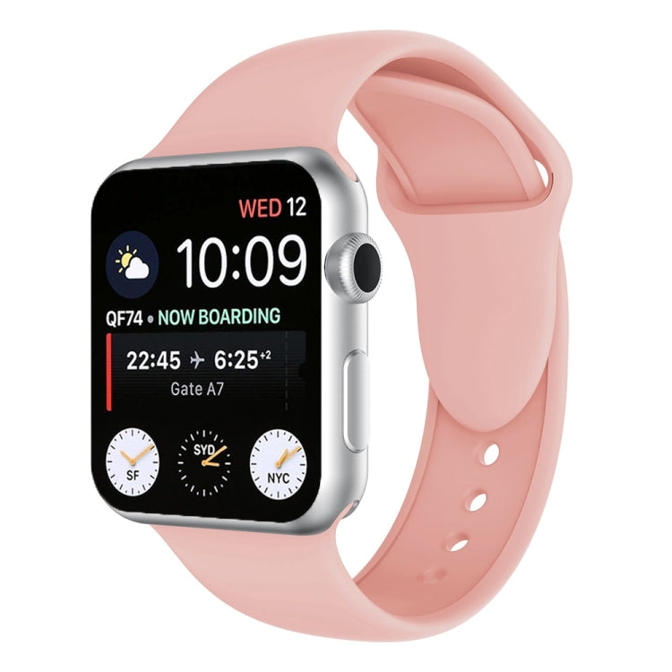 Bracelet de montre en silicone à double rivet pour Apple Watch Series 3 et 2 et 1 38mm, Apple Watch 38mm