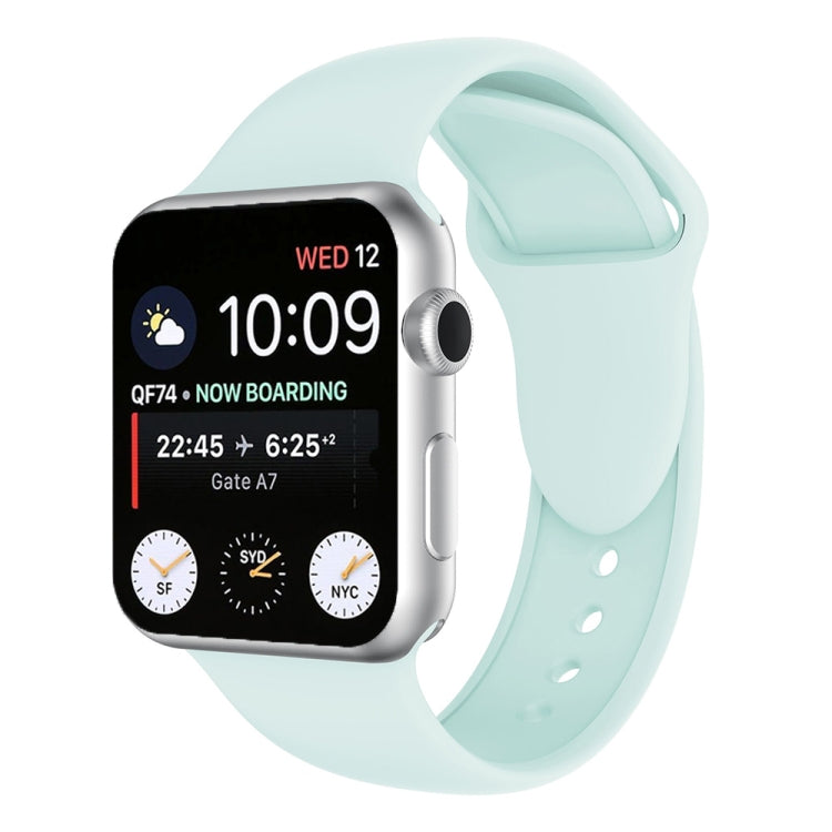 Bracelet de montre en silicone à double rivet pour Apple Watch Series 3 et 2 et 1 38mm, Apple Watch 38mm