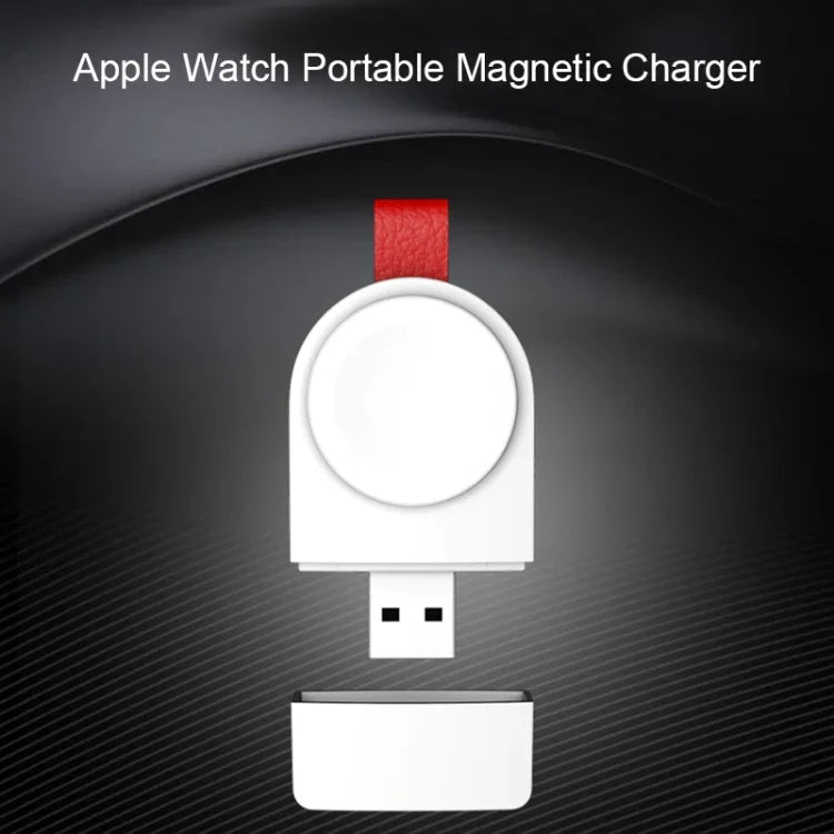 Chargeur magnétique sans fil portable universel A3, compatible avec la norme Qi, pour Apple Watch Series 4, 3, 2 et 1.