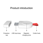 Chargeur magnétique sans fil portable universel A3, compatible avec la norme Qi, pour Apple Watch Series 4, 3, 2 et 1.