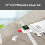 Chargeur magnétique sans fil portable universel A3, compatible avec la norme Qi, pour Apple Watch Series 4, 3, 2 et 1.
