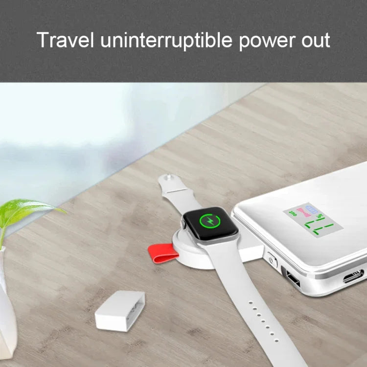 Chargeur magnétique sans fil portable universel A3, compatible avec la norme Qi, pour Apple Watch Series 4, 3, 2 et 1.