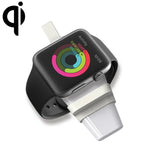 Chargeur sans fil magnétique USB universel portable B2, conforme à la norme Qi, pour Apple Watch Series 4, 3, 2 et 1
