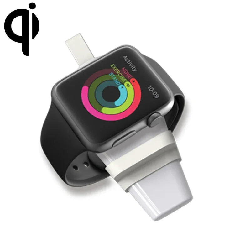 Chargeur sans fil magnétique USB universel portable B2, conforme à la norme Qi, pour Apple Watch Series 4, 3, 2 et 1