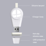 Chargeur sans fil magnétique USB universel portable B2, conforme à la norme Qi, pour Apple Watch Series 4, 3, 2 et 1