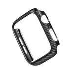 Coque de protection en fibre de carbone pour Apple Watch Series 6 / 5 / 4 / Watch SE 40mm, Pour Apple Watch Series 6 / 5 / 4 / Watch SE 40mm