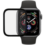 Film en verre trempé 3D à colle de bordure 9H pour écran complet pour Apple Watch Series 6 / 5 / 4 / Watch SE 40 mm, Pour Apple Watch Series 6 / 5 / 4 / Watch SE 40 mm