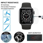 Film en verre trempé 9H 2.5D pour Apple Watch Series 6 / 5 / 4 / Watch SE 40mm, pour Apple Watch Series 6 / 5 / 4 / Watch SE 40mm