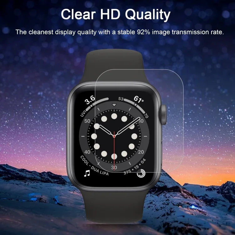Film en verre trempé 9H 2.5D pour Apple Watch Series 6 / 5 / 4 / Watch SE 44mm