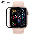 Pour Apple Watch Series 3 / 2 / 1 42mm Film PET Souple Protection d'Écran Complète, Pour Apple Watch Series 3 / 2 / 1 42mm