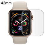 Pour Apple Watch Series 3 / 2 / 1 42mm Film PET Souple Protection d'Écran Complète, Pour Apple Watch Series 3 / 2 / 1 42mm