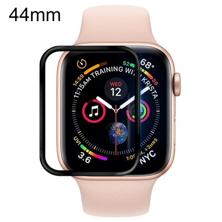 Pour Apple Watch Series 6 / 5 / 4 / Watch SE 44mm Film PET souple Protection d'écran complète, Pour Apple Watch Series 6 / 5 / 4 / Watch SE 44mm, Pour Apple Watch Series 6 / 5 / 4 / Watch SE 44mm (Transparent) (1 pièce)