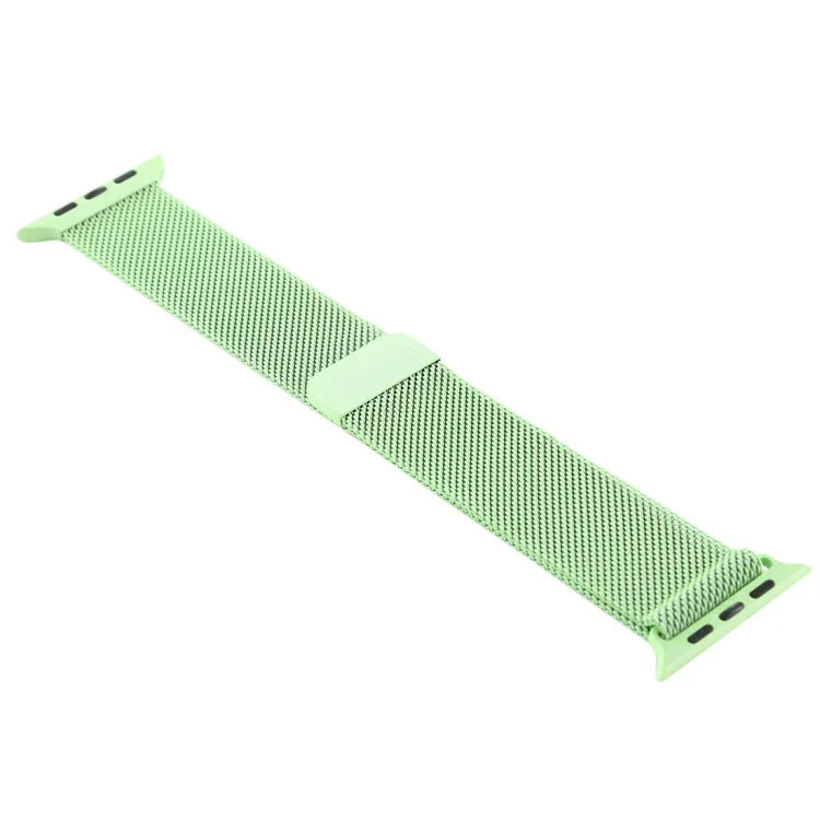 Pour Apple Watch Series 7 41 mm / 6 et SE et 5 et 4 40 mm / 3 et 2 et 1 38 mm Bracelet de montre en nylon magnétique à changement de couleur, 40 mm
