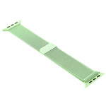Pour Apple Watch Ultra 49 mm et Watch Ultra 2 49 mm / Series 10 46 mm / 9 et 8 et 7 45 mm / SE 3 et SE 2 et 6 et SE et 5 et 4 44 mm / 3 et 2 et 1 42 mm Bracelet de montre magnétique en nylon à changement de couleur, 44 mm