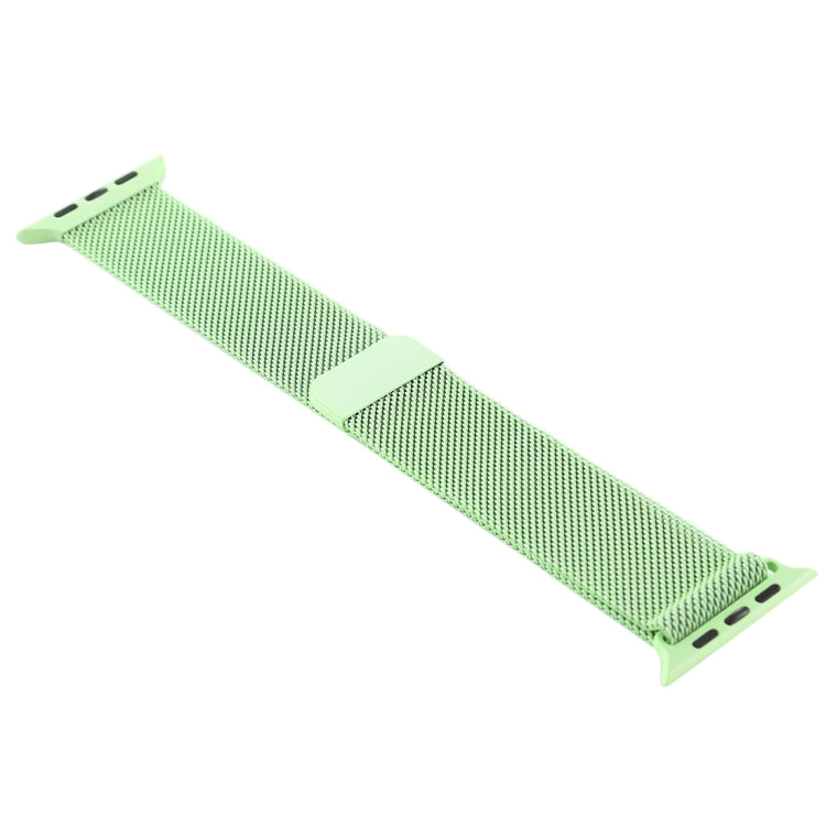 Pour Apple Watch Ultra 49 mm et Watch Ultra 2 49 mm / Series 10 46 mm / 9 et 8 et 7 45 mm / SE 3 et SE 2 et 6 et SE et 5 et 4 44 mm / 3 et 2 et 1 42 mm Bracelet de montre magnétique en nylon à changement de couleur, 44 mm