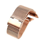 Bracelet de montre milanais en acier inoxydable 304 avec connecteur pour Apple Watch Series 10 42 mm / 9&8&7 41 mm / SE 3&SE 2&6&SE&5&4 40 mm / 3&2&1 38 mm, pour Apple Watch Series 7 41 mm / & 6 & SE & 5 & 4 40 mm
