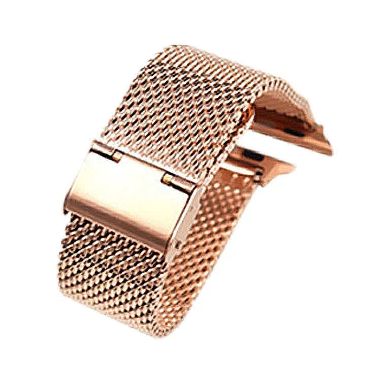Bracelet de montre milanais en acier inoxydable 304 avec connecteur pour Apple Watch Series 10 42 mm / 9&8&7 41 mm / SE 3&SE 2&6&SE&5&4 40 mm / 3&2&1 38 mm, pour Apple Watch Series 7 41 mm / & 6 & SE & 5 & 4 40 mm