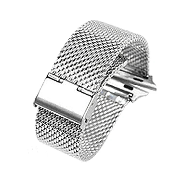 Bracelet de montre milanais en acier inoxydable 304 avec connecteur pour Apple Watch Series 10 42 mm / 9&8&7 41 mm / SE 3&SE 2&6&SE&5&4 40 mm / 3&2&1 38 mm, pour Apple Watch Series 7 41 mm / & 6 & SE & 5 & 4 40 mm